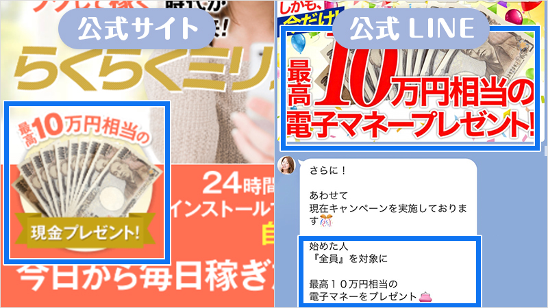 【POINT2】LINEで配信される内容は？2
